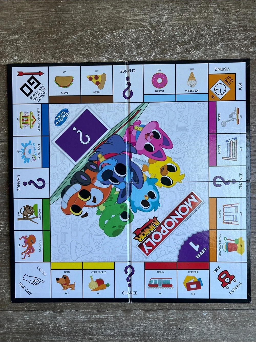 EUC Monopoly Junior Board Game (2 in 1 Game)